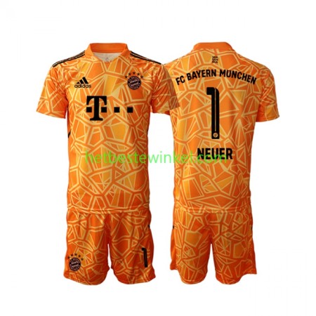 Bayern München Manuel Neuer 1 Voetbalshirts Doelman Kind Third 2022-23(+ Korte broeken)